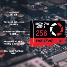 MICRO SD 256GB HIKSEMI CAPTURE 4K